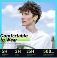 Air 31 Earbuds ENC | True Wireless Crystal Earbuds LED Display | TWS Air31 Transparent Earbuds Bluetooth Earphone with Mic | Low Latency. 