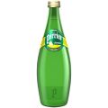 Water | Mineral water | Perrier Lemon flavored  carbonated Mineral water | 330ml in glass bottle | In best quality. 