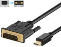 Rankie Mini DisplayPort (Mini DP) to DVI Cable Thunderbolt Compatible  6 Feet. 