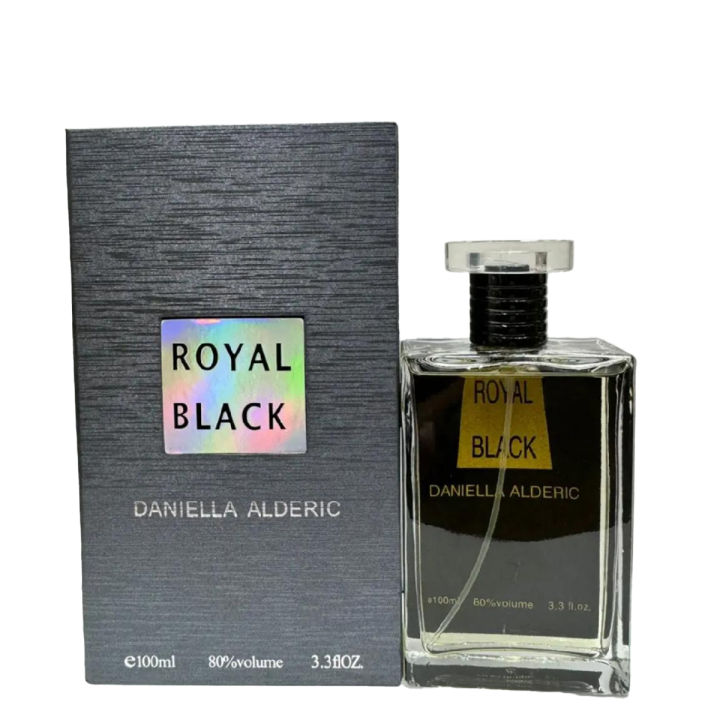 Daniella Alderic Royal Black Perfume For Men – 100 ml