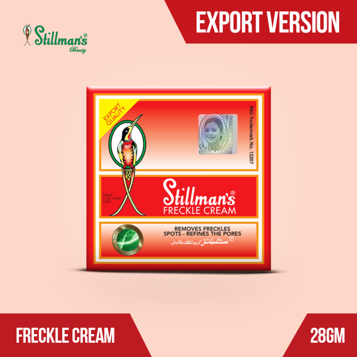 Stillmans Freckle Cream | Fair & Clear Freckle Treatment Cream | Export Version | Aging Freckle removing 28gm