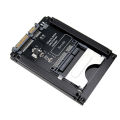 CFAST to SATA 3.0 HDD Adapter Card SATA 22 Pin Hard Disk Case CFAST Memory Card Reader for Industrial Equipment Test. 