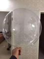 Luminous Led Light Balloon Transparent Round Bubble Decoration Party Wedding New Year Decor Glowing Balloon (1 piece). 