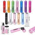 Portable Mini Refillable Spray Jar for Perfume - Travel Size Atomizer Bottle - Empty Cosmetic Container - 0.17oz Scents Lip tint. 