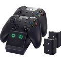 Venom Twin Docking Station - Black - Xbox One with 2 X Rechargeable Battery Packs. 