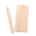100 Pcs Disposable Wooden Waxing Spatulas Wax Applicator Sticks for Hair Removal, Round Ended / Pack of 100pcs Small Craft Sticks Ice Cream Sticks Wooden Popsicle Sticks. 