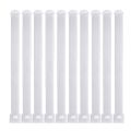 Vertical Blind Repair Carrier with Stem Vertical Blinds Repair Kit White Blinds Replacement Parts 40Pcs. 