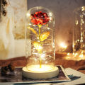 Valentine's Day Gift for Her, Beauty and The Beast Rose Flowers, Rose Flower Gifts for Women, Unique Present for Her on Thanksgiving  Valentines Day Anniversary. 
