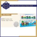 Keep Smiling 7256A Acrylic Color Paints Set 25ML x 6pcs Bottles (Pack of 6pcs). 