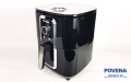 NEW Povena 6.5L oil-free fryer PVN-6518 - 1800W - Black. 