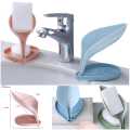 Leaf Shape Soap Box Self Draining Soap Holder Decorative Drainage Soap Holder. 