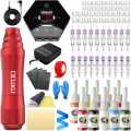Wormhole Tattoo Gun Kit Cartridge for Beginners Rotary Tattoo Machine Kit Tattoo Pen Kit Tattoo Supplies. 