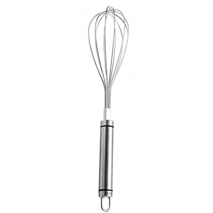 Stainless Steel Manual Hand Whisk Mixer Cake Bakery Egg Beater- Large