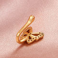 Crystal Butterfly Jewelry U-shaped Nose Ring -Diamond-studded Nose Clip -Non-hole Ear Bone Nose Clips Piercing Jewelry. 