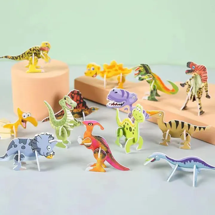 25pcs 3D Paper Insect Puzzle Children's Toys Cartoon Insect Assembly ...