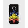 Motorola Moto E4 Plus Cover 3d Hard case Colorful Star Logo - 1cover2529. 