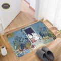 Hippo Moomines Carpet Welcome Mats Flannel Non-Slip Bathroom Floor Rugs Modern Washable Front Door Indoor Doormat Home Decor. 