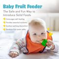 Baby Fruit Feeder Pacifier  Infant Teething Toy Teether in Appetite Stimulating Colors,. 