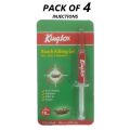 PACK OF 4 - KINGTOX Roach Killing Gel King Gel Injection 10 GRAMS Cockroach Killer Gel Insect Killer Insect Gel Pest Control Non Toxic and Odorless - 10gm. 