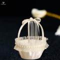 Wedding Flower Baskets Romantic for Wedding Bridal Accessories Ceremony. 