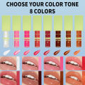 JOLLY JOJO Cross-border Foreign Trade Dazzling Fat Lip Glaze Moisturizing Water Lip Oil Lip Plumping Liquid European and American Lip Dye Liquid. 