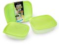 3 Peck Food Storage Container with Airtight TPE Lids, Home Pantry Organization Container, Tupperware containers. 