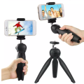YT 228 Mini Tripod For Mobile Phones & Camera With Mobile Clip. 