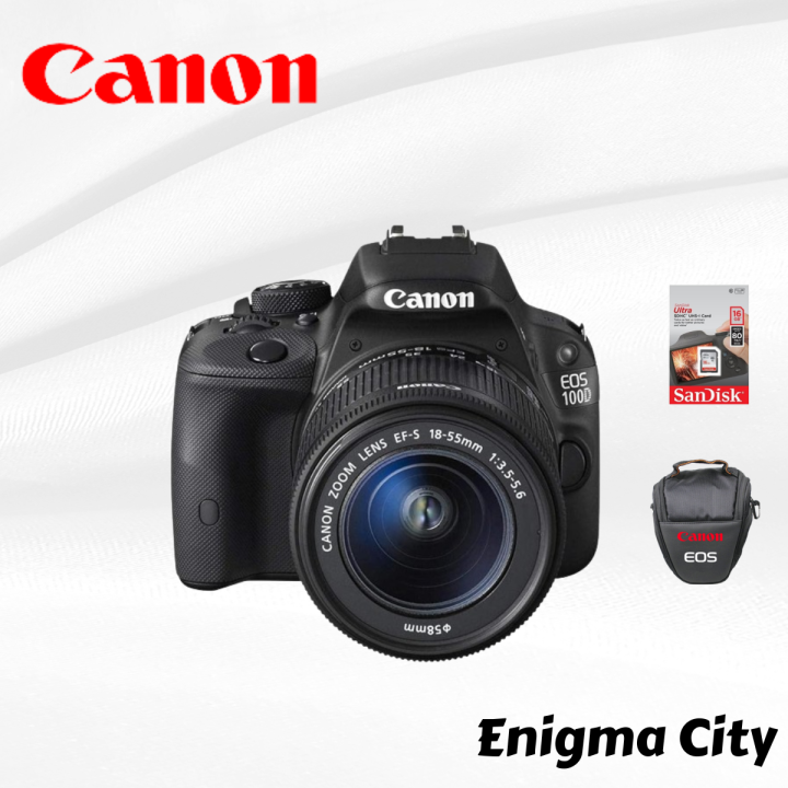 Canon Eos 100D Dslr Camera With 18 - 55mm Lens | Video AutoFocus