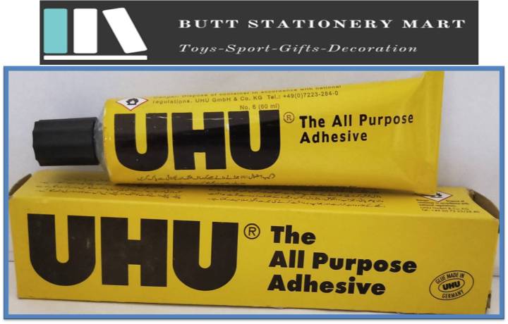 UHU The All-purpose adhesive Glue tube. NO 14, 125ml