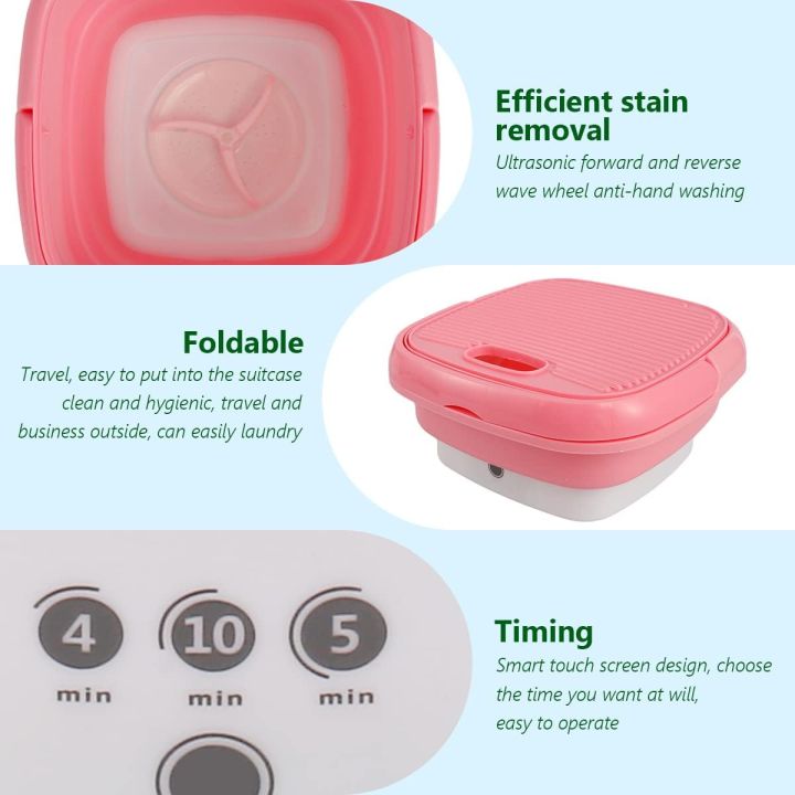 Portable%20Mini%20Washing%20Machine,%20Foldable%20Small%20Laundry%20Tub%20with%20Drain%20Basket%20Lightweight%20Washer%20Ultrasonic%20Cleaning%20Touch%20Screen%20and%20Timer%20Reusable%20Washing%20Machine%20for%20Baby%20Clothes%20Underwear%20Bra%20Sock%20-%20Image%204