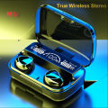 OkS M10 TWS Bluetooth 5.0 Earphones M10 Wireless Headphones 9D Hifi Stereo Sports Waterproof Mini Wireless Earphone Headset Microphone android ios Bluetooth ear buds 9D TWS headphone airpods. 