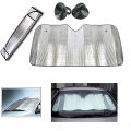 Car Universal windsheild glass Foldable Sun Shade 1-piece. 