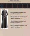 Black Maxy Style Plain Simple Chiffon Abaya For Girls/Ladies Abaya With Scarf-Durable Quality. 