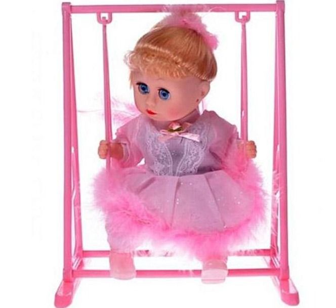 Swing Angel Doll with Music, Dancing, Rotating and 3D Lighting, Battery Operated