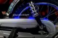 Chain Cover LED Light For Motorcycle RGB Color Changing Flash Running Mode DC 12v Waterproof. 