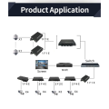 2 PCS Gigabit 100/1000M A/B SC Ethernet Fiber Switch Media Converter Rj45 Optic Transceiver Black Plastic+Metal. 