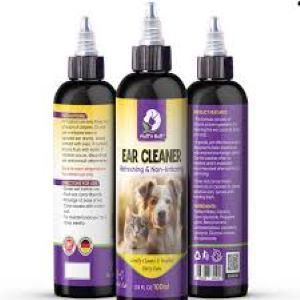 FLUFF'N BUFF EAR CLEANER REFRESHING & NON-IRRITOTING FOR DOGS CATS 100 ML