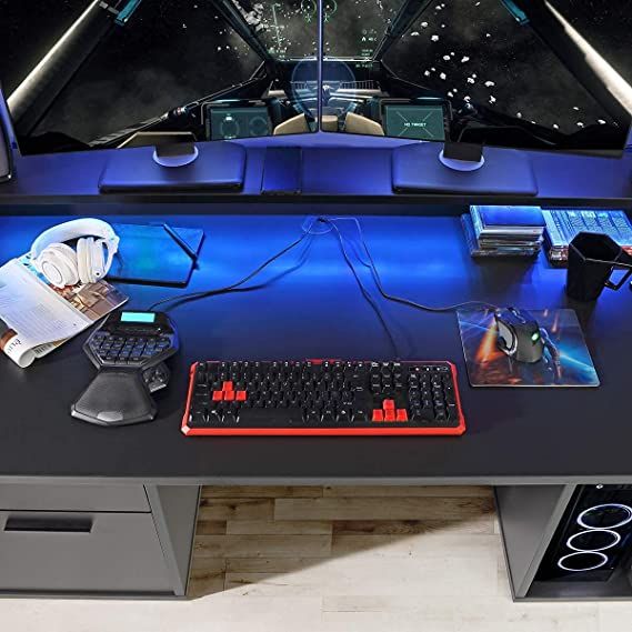Warrior%20Gaming%20Desk%20Gaming%20Desk%20Computer%20Desk%20Workstation%20For%20Large%20PC%20Gaming%20Desk%20Or%20Home%20Office%20Desk%20Perfect%20Black%20Desk%20With%20Drawers%20&%20Storage%20-%20Image%203
