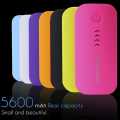 latest slim pocket size 5600 mah power bank plus free usb cable. 