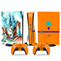 PS5 optical drive version sticker PS5 digital version console controller sticker model anime Dragon Ball model supports one piece. 
