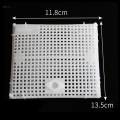 Queen Bee Isolator Introducing Cage Plastic Equipment Reusable Beekeeping Yellow. 