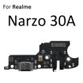 USB Charging Port Dock Plug Connector Charger Board Flex Cable Parts For OPPO Realme Narzo 10 10A 20 20A 30 30A 50i 50 50A Prime Pro. 
