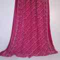 ZARDI - Chunri Printed Chiffon Dupatta For Women Ladies – Black – ZD876. 