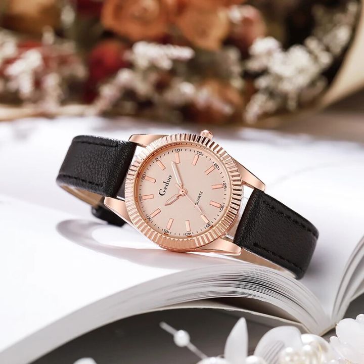 Quartz Watch Women Fashion Leather Strap Wristwatch moda feminina watches for teenage girls kadın kol saati