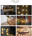 Mini Ball LED Light String Multicolor Golden Fairy Light for Decoration RGB Globe Ball Eid Birthday Christmas. 