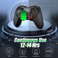 TERIOS Wireless Controller Compatible with PS4/PS4 Pro/PS4 Slim, Pro Controller with Built-in Speaker, Advanced Buttons Programming, Enhanced Dual Vibration/Turbo Auto Fire (Black). 
