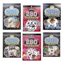 Pack of 5 Temporary Tattoo Book for Kids. 