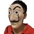 GlobalStar_ Money Heist Mask Dali Mask Unisex Costume Salvador Dali Cosplay Mask for Halloween. 