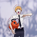 Cartoon Table Stand Cute Acrylic Stand Japan Action Figure Ornament. 