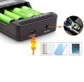 LiitoKala Lii-500 LCD 18650 Battery 3.7V 18350 18500 21700 25500 26650 AA AAA NiMH Lithium-ion Battery Charger with Screen. 